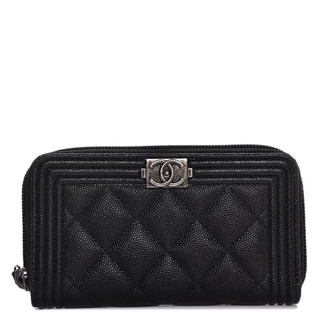 small zip pocket wallet chanel